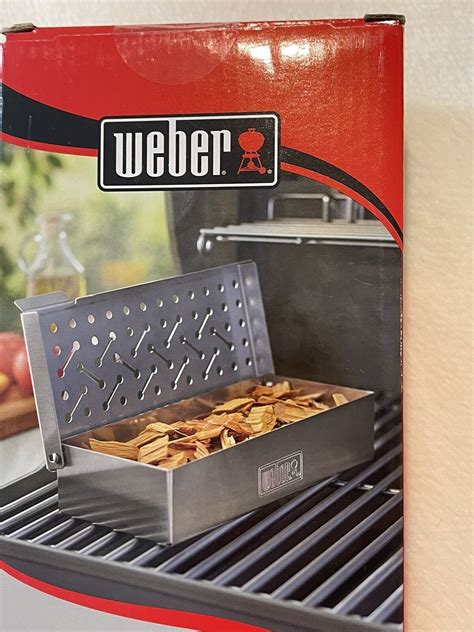 Weber 7576 Stainless Steel Smoker Box 